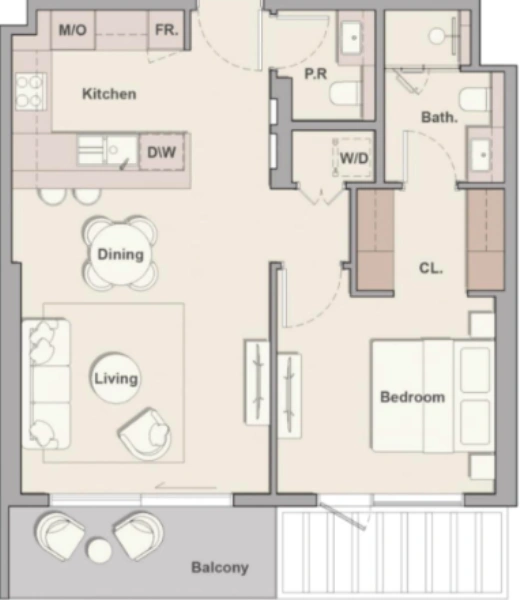 Luxuriöses 1-Zimmer-Apartment in ikonischer Lage - Traumhaftes Wohnen in bester Umgebung