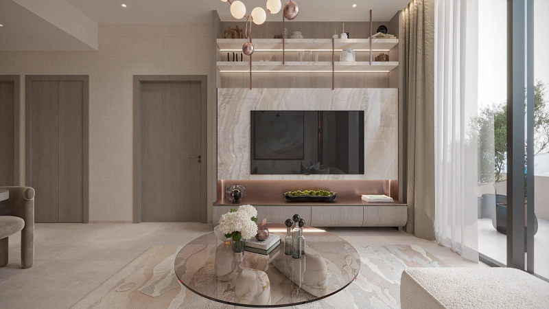 Exklusive 1-Zimmer Wohnung mit Versace Fliesen & Top Lage in JVC