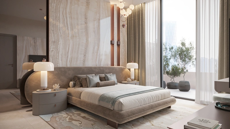 Exklusive 1-Zimmer Wohnung mit Versace Fliesen & Top Lage in JVC