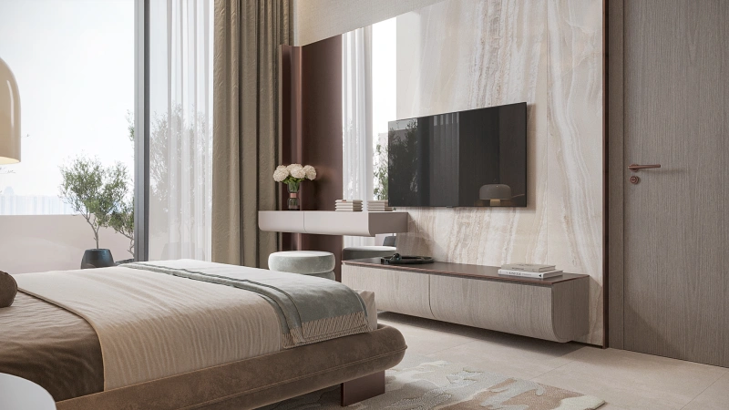 Exklusive 1-Zimmer Wohnung mit Versace Fliesen & Top Lage in JVC