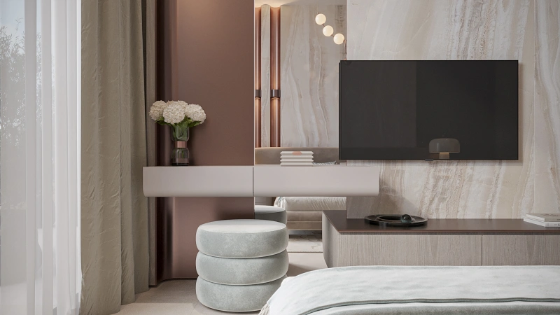 Exklusive 1-Zimmer Wohnung mit Versace Fliesen & Top Lage in JVC