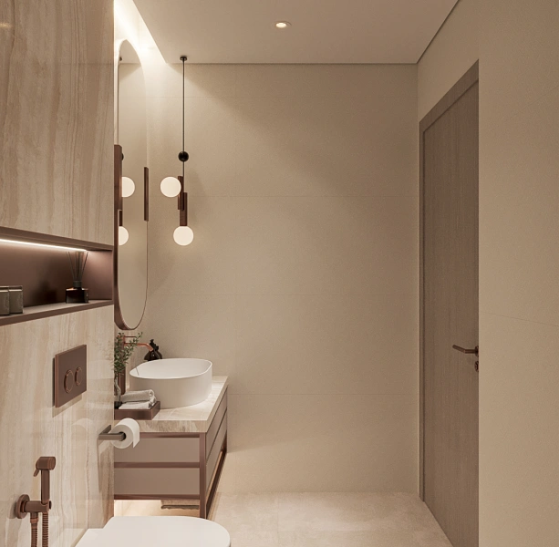 Exklusive 1-Zimmer Wohnung mit Versace Fliesen & Top Lage in JVC