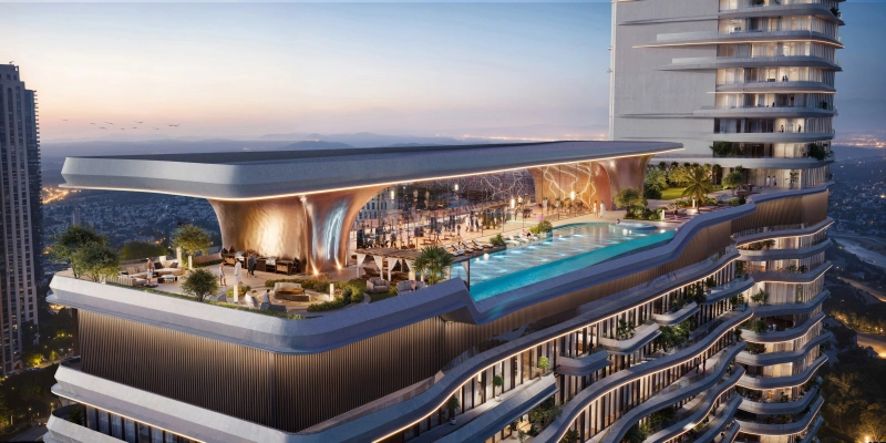 Exklusive 1-Zimmer Wohnung mit Versace Fliesen & Top Lage in JVC