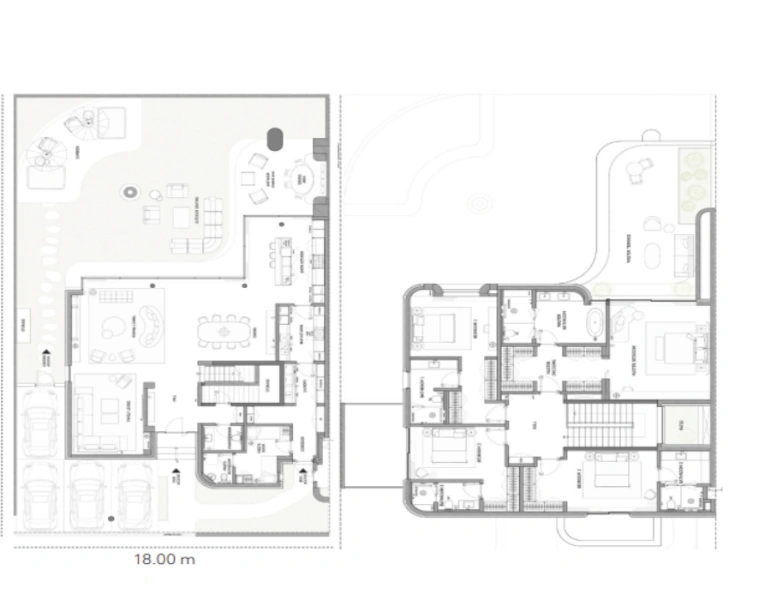 Luxuriöse Villa mit vier Schlafzimmern, modernem Design und atemberaubender Aussicht