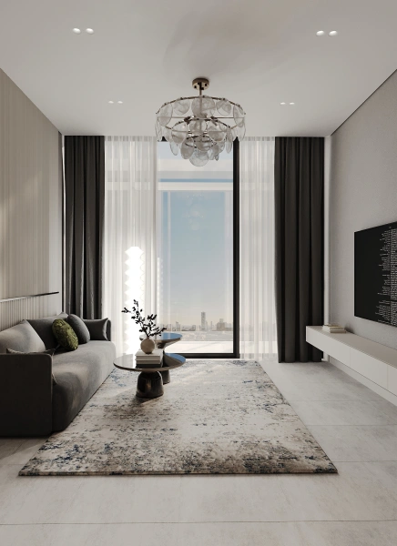 Stunning luxurious two bedroom apartment at The Fifth Tower by Object 1, JVC