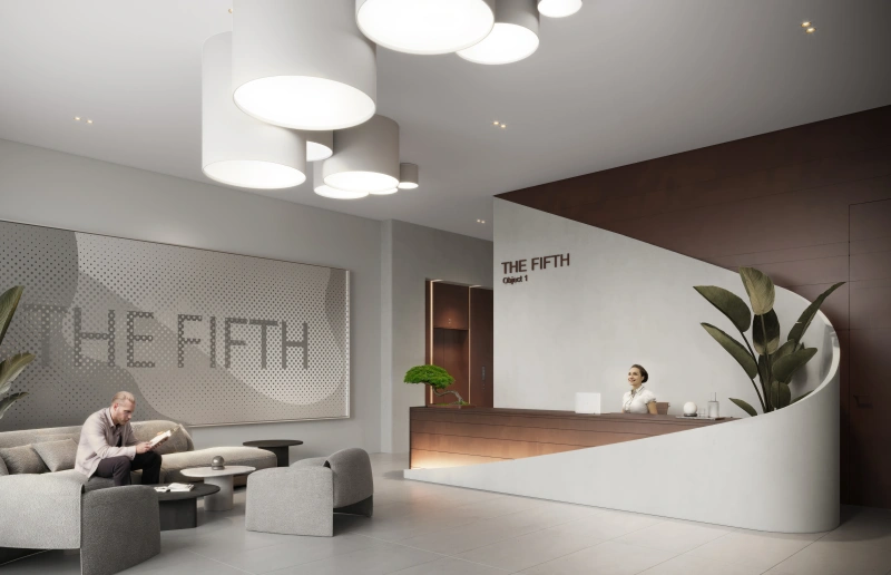 Stunning luxurious two bedroom apartment at The Fifth Tower by Object 1, JVC