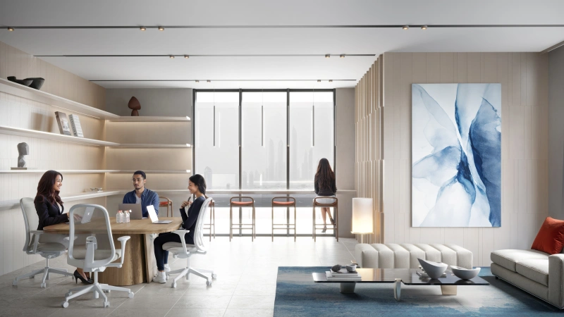 Stunning luxurious two bedroom apartment at The Fifth Tower by Object 1, JVC