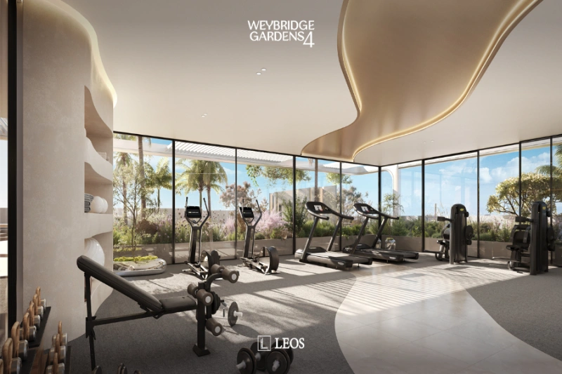 Atemberaubende Zwei-Zimmer-Wohnung mit Pool und Panoramablick