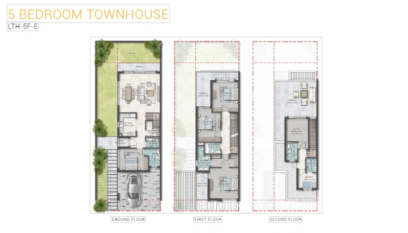 Luxuriöse 5-Schlafzimmer-Villa mit tollen Annehmlichkeiten