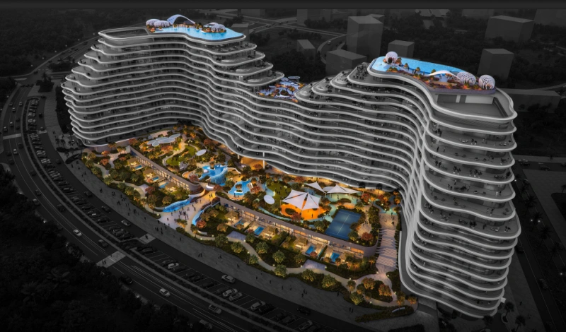 Ruhige Küste und atemberaubender Inselblick von diesem Apartment mit einem Schlafzimmer