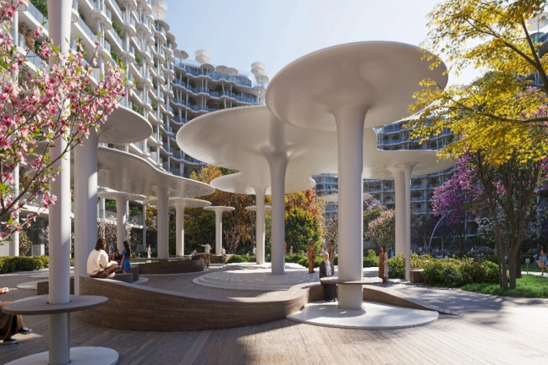 Wohnung mit drei Schlafzimmern