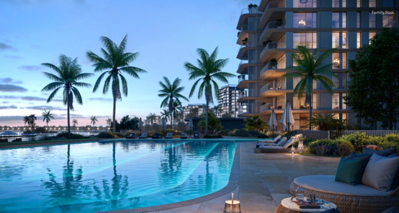 Elegantes Strand-Apartment mit 3 Schlafzimmern. Beachfront Living voller Eleganz.
