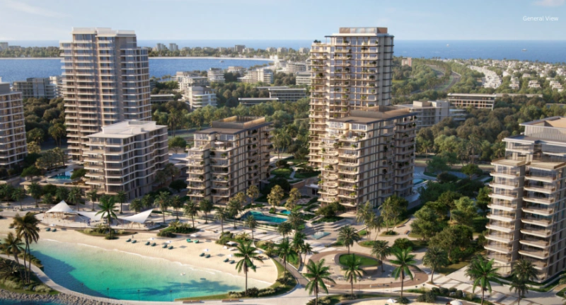 Elegantes Strand-Apartment mit 3 Schlafzimmern. Beachfront Living voller Eleganz.