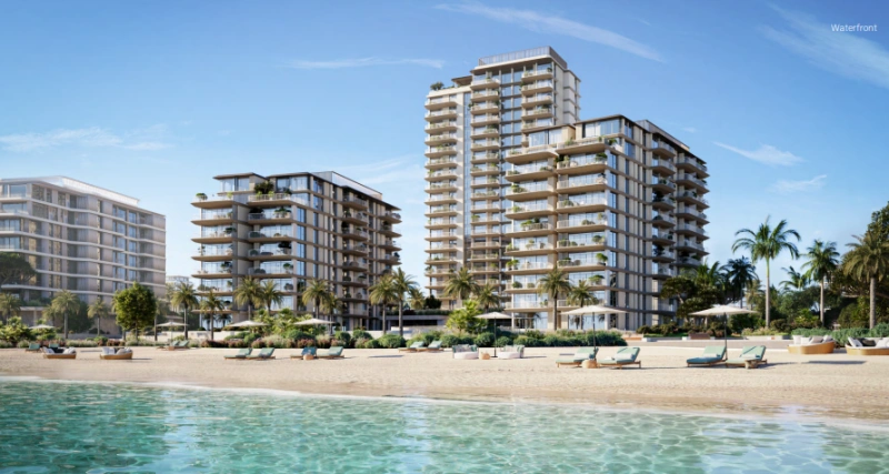 Elegantes Strand-Apartment mit 3 Schlafzimmern. Beachfront Living voller Eleganz.