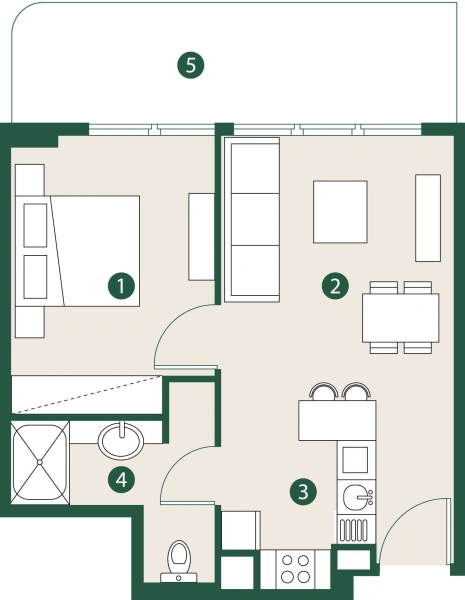 39966 - OAK YARD Residences - Apartment