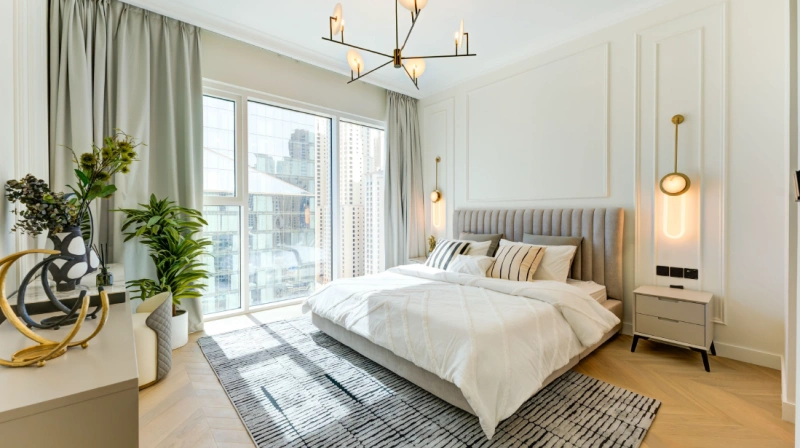 Moderne Luxuswohnung mit 2 Schlafzimmern - komplett möbliert!