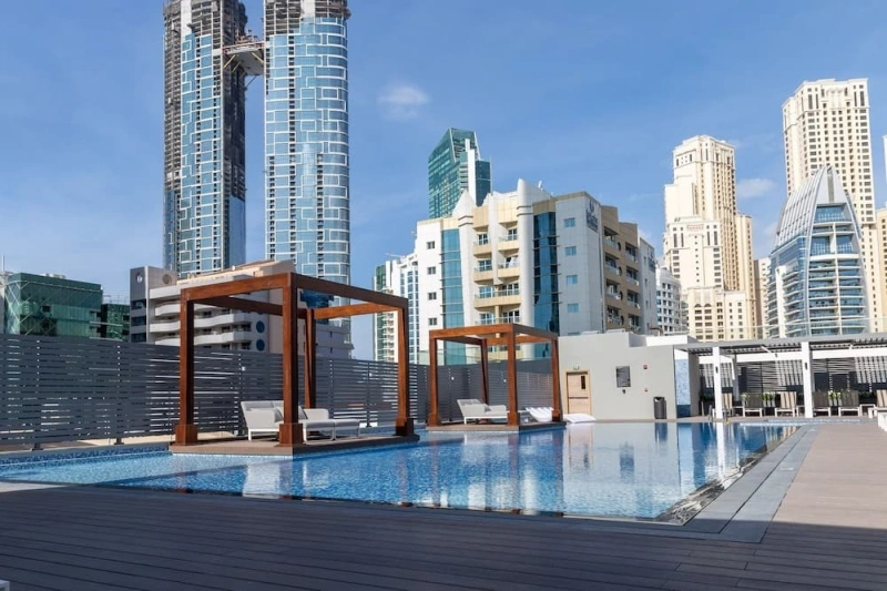 Komplett möblierte 3-Zimmer-Wohnung im Studio One Tower, Dubai Marina - Luxus pur!