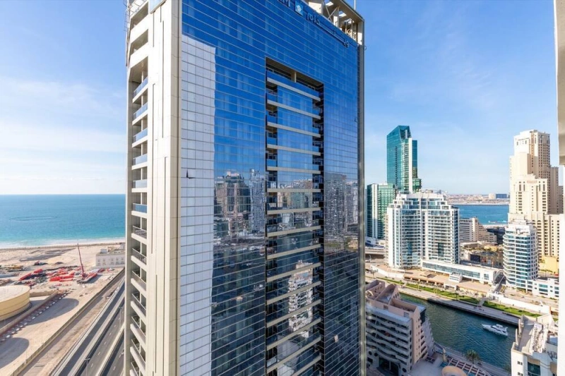 Komplett möblierte 3-Zimmer-Wohnung im Studio One Tower, Dubai Marina - Luxus pur!