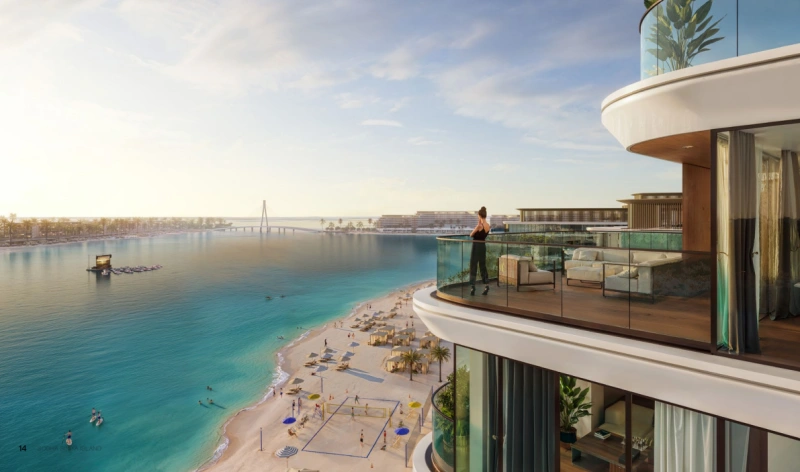 Wohnen am Strand: Luxuriöses 1-Schlafzimmer-Apartment perfekt für einen Ausflug an die Küste