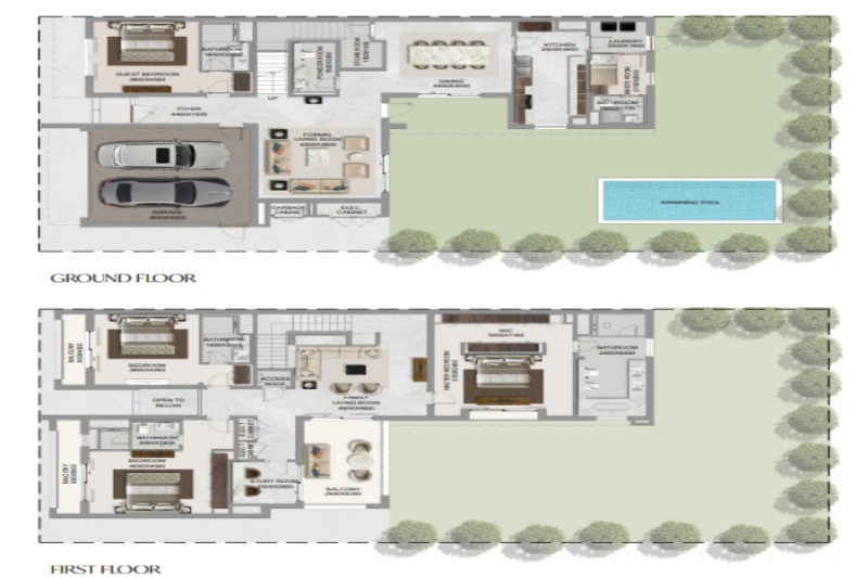 Villa mit vier Schlafzimmern