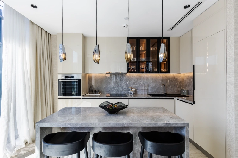 Moderne 1-Zimmer Wohnung mit Smart Home Technologie in Top Lage JVC!