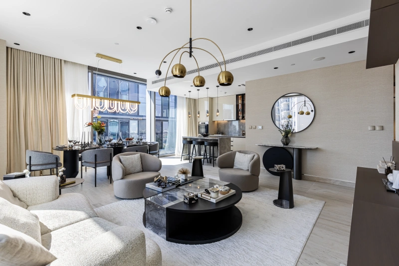 Moderne 1-Zimmer Wohnung mit Smart Home Technologie in Top Lage JVC!