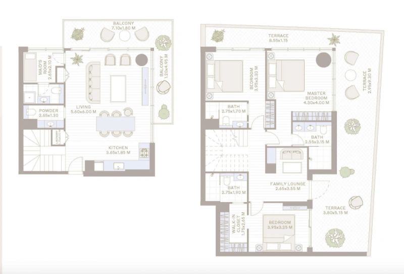 Luxuriöse 3-Zimmer-Wohnung in ikonischer Lage am Seeufer!