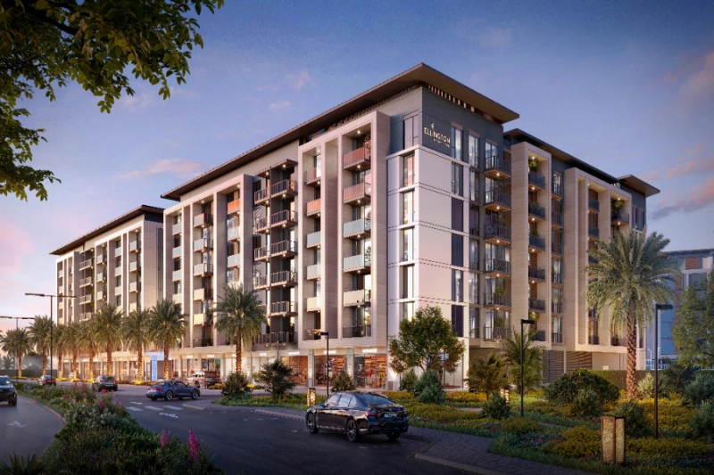 Atemberaubende Zwei-Zimmer-Wohnung mit Pool und Panoramablick