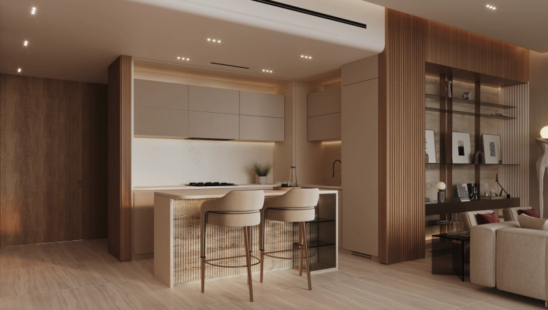 Stilvolles und luxuriöses Apartment mit zwei Schlafzimmern in traumhafter Lage