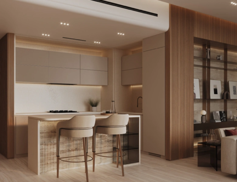 Stilvolles und luxuriöses Apartment mit zwei Schlafzimmern in traumhafter Lage