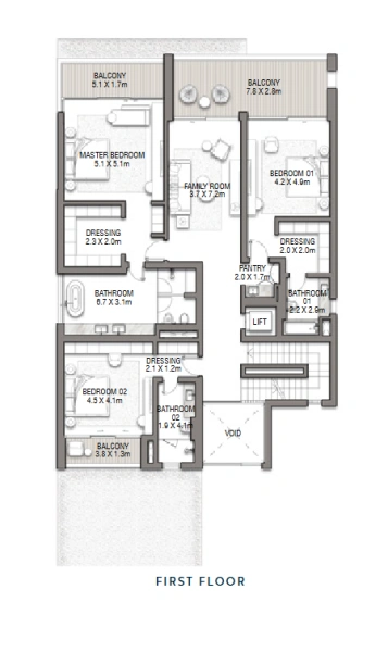 Luxuriöse 5-Zimmer-Villa direkt am Strand mit Eleganz und Stil