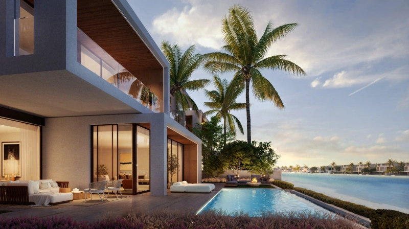 Luxuriöse 5-Zimmer-Villa direkt am Strand mit Eleganz und Stil