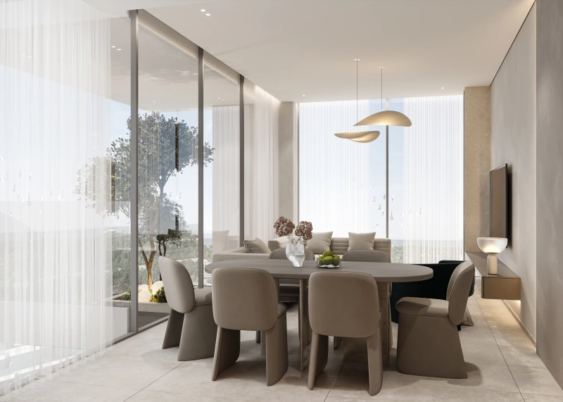 Moderne Stadtwohnung mit Sunken Garden und Basketballplatz auf dem Dach!