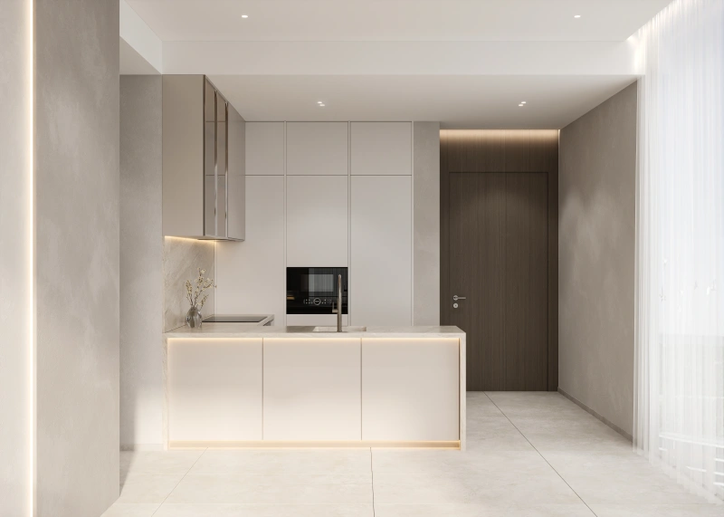 Moderne Stadtwohnung mit Sunken Garden und Basketballplatz auf dem Dach!