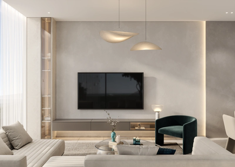 Moderne Stadtwohnung mit Sunken Garden und Basketballplatz auf dem Dach!