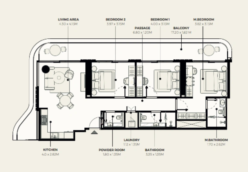 Hochwertige 3-Zimmer-Wohnung mit Panoramablick in Top-Lage!