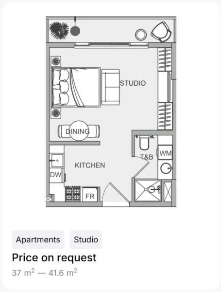 Luxuriöses Studio-Apartment mit Blick auf den Burj Khalifa - Ihr Traum-Zuhause in Dubai