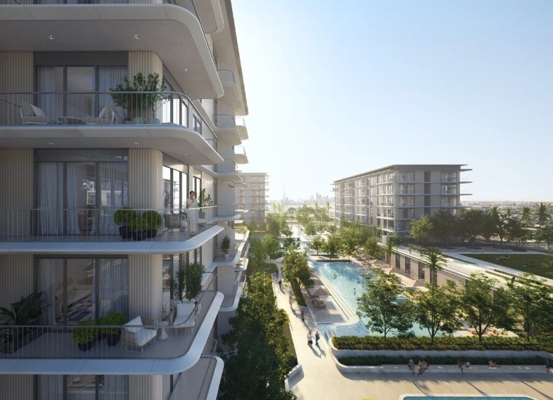 Moderne 2-Zimmer Wohnung mit Poolblick in Promenadenähe