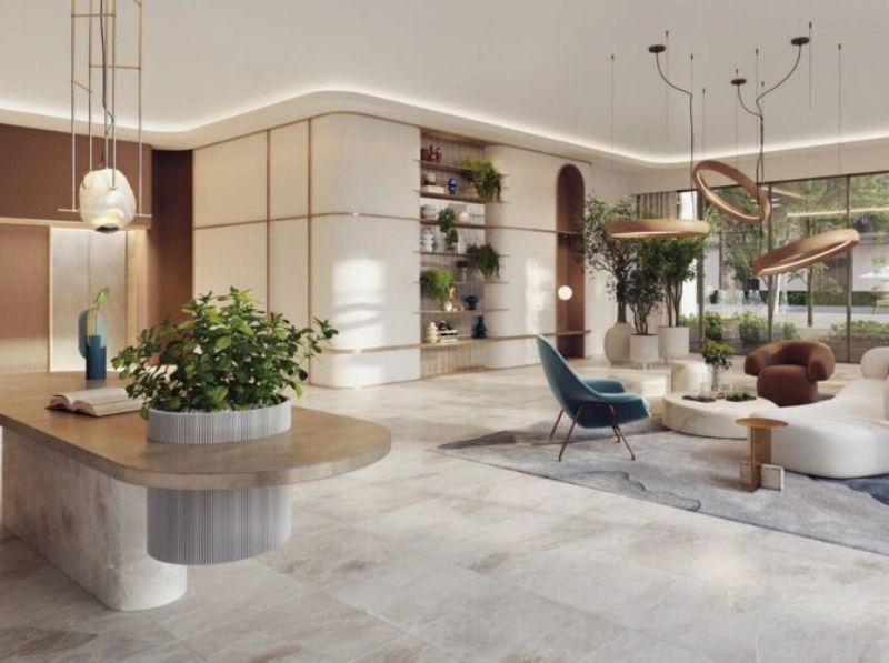 Moderne 2-Zimmer Wohnung mit Poolblick in Promenadenähe