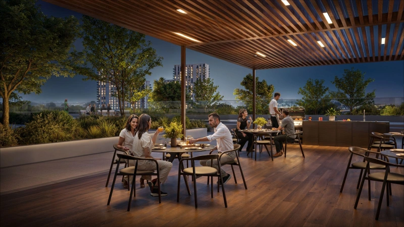 Luxuriöses Penthouse mit 3 Schlafzimmern und riesiger Dachterrasse