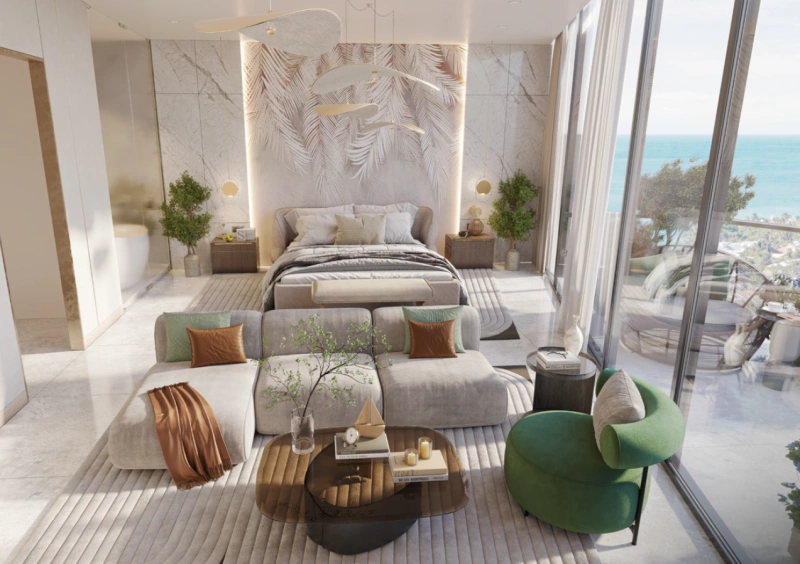 Luxuriöses Penthouse mit 4 Schlafzimmern und Zimmer für das Personal sowie privatem Pool