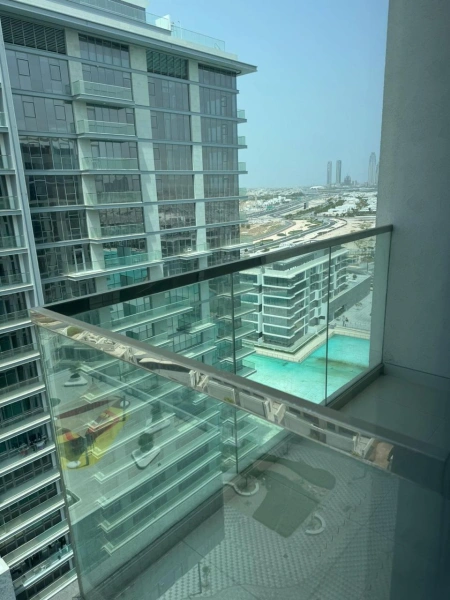 Luxuriöses Apartment mit Lagunen- und Gemeinschaftsblick in District One Residence 12