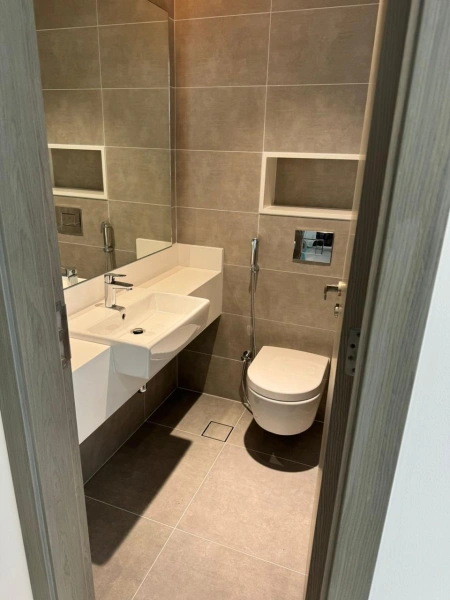 Luxuriöses Apartment mit Lagunen- und Gemeinschaftsblick in District One Residence 12