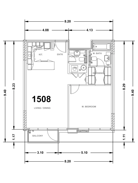 Luxuriöses Apartment mit Lagunen- und Gemeinschaftsblick in District One Residence 12