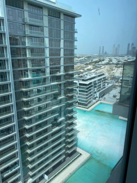 Luxuriöses Apartment mit Lagunen- und Gemeinschaftsblick in District One Residence 12