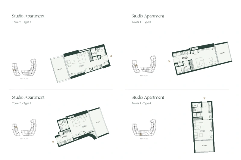 Studio Apartment direkt am Strand | Resort-Style Wohnen |Moderne Ausstattung | Traumhafter Meerblick
