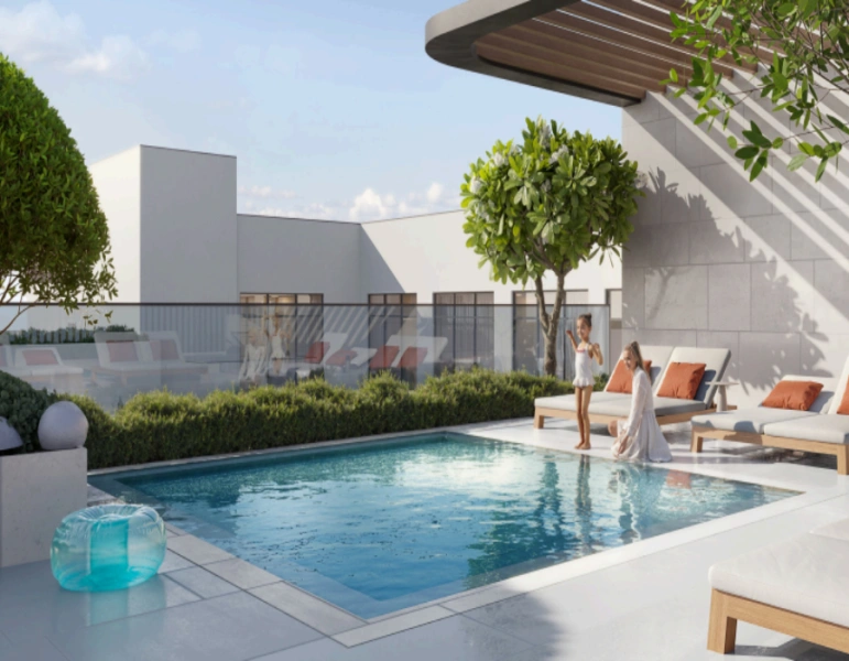 Wohnung mit zwei Schlafzimmern und Dienstmädchenzimmer