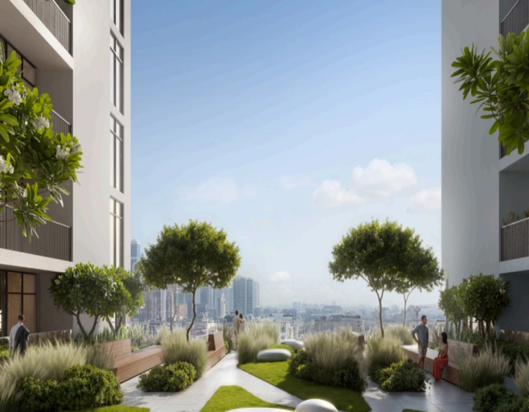 Wohnung mit zwei Schlafzimmern und Dienstmädchenzimmer