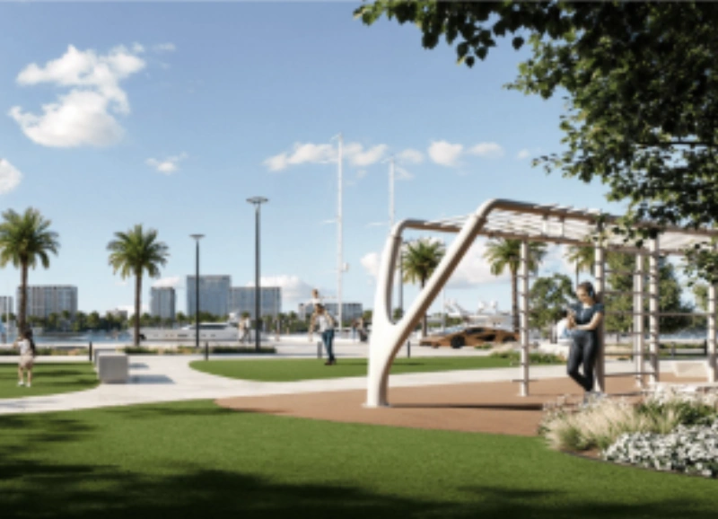 Traumhaftes 1-Zimmer-Apartment mit Meerblick in exklusiver Wasservillenanlage