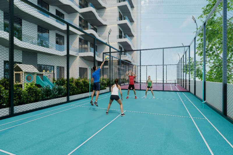 Modernes Studio-Apartment mit stilvollen Designmerkmalen